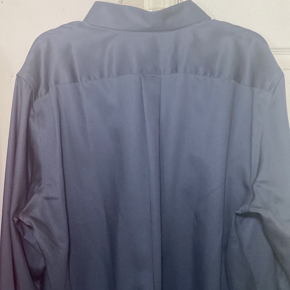 🆕Lot of 2 The Outfitters by Lands End Button Down Dress Shirts-100%Supima cotton - Picture 8 of 16